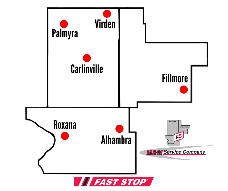 FASTSTOP location map
